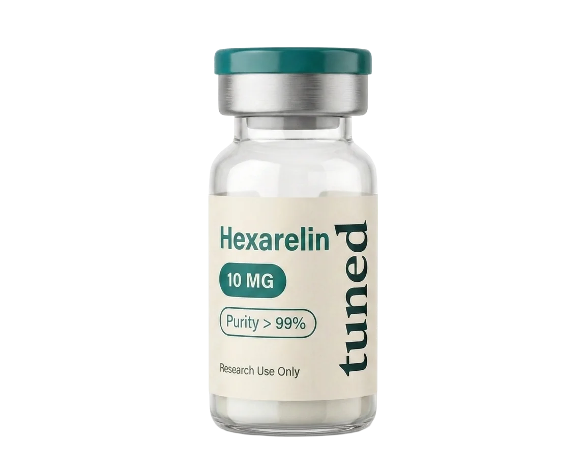Hexarelin research vial